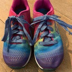 Rainbow Skechers barely worn!